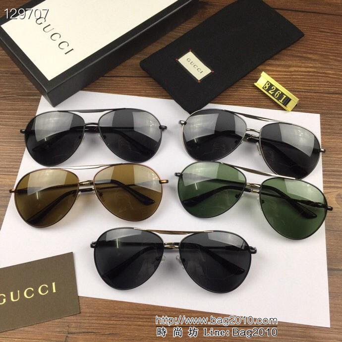 GUCCI古馳 官網同步 歐美風範 原單偏光 男款太陽鏡  lly1567